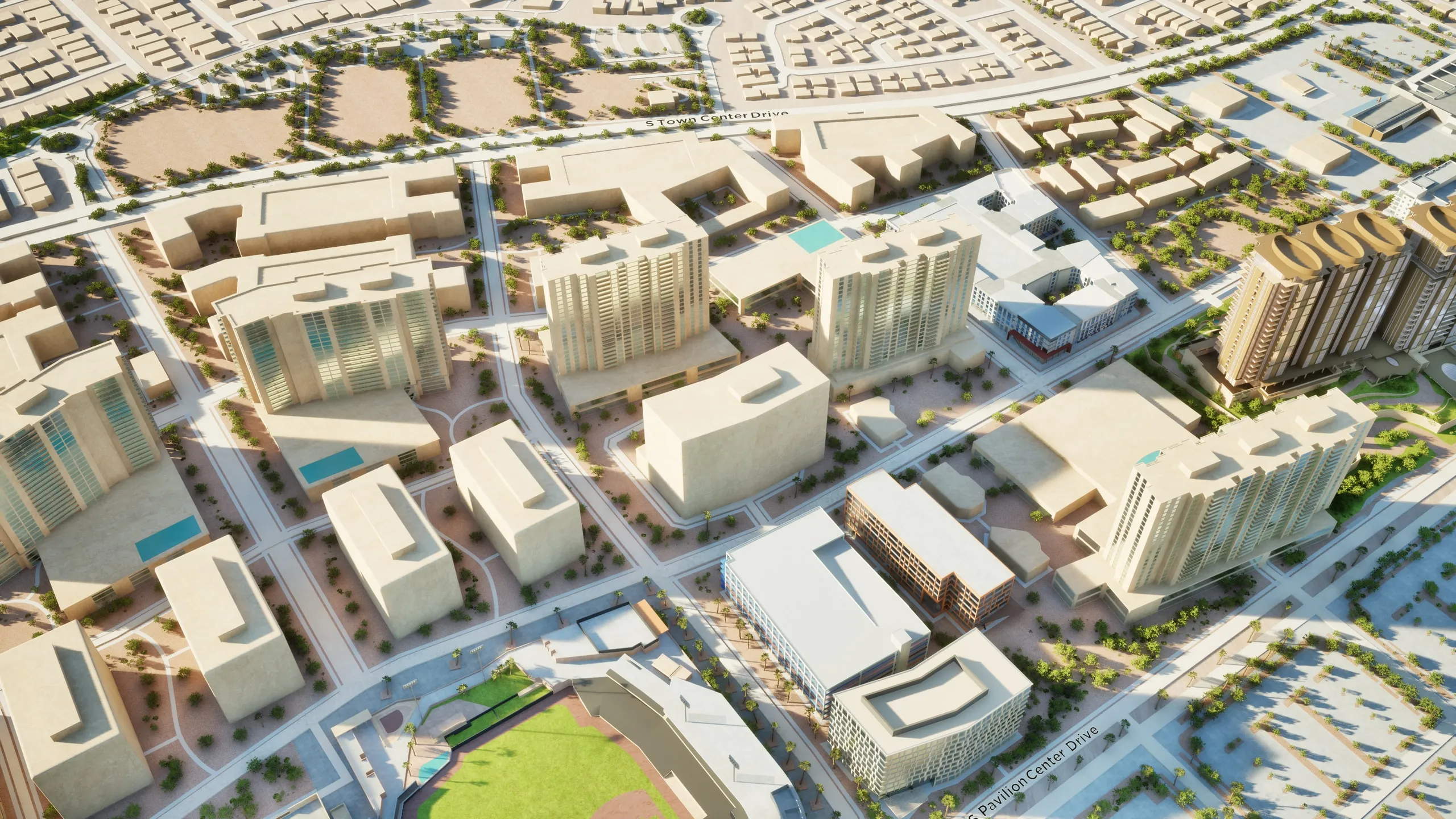 Summerlin — street labels