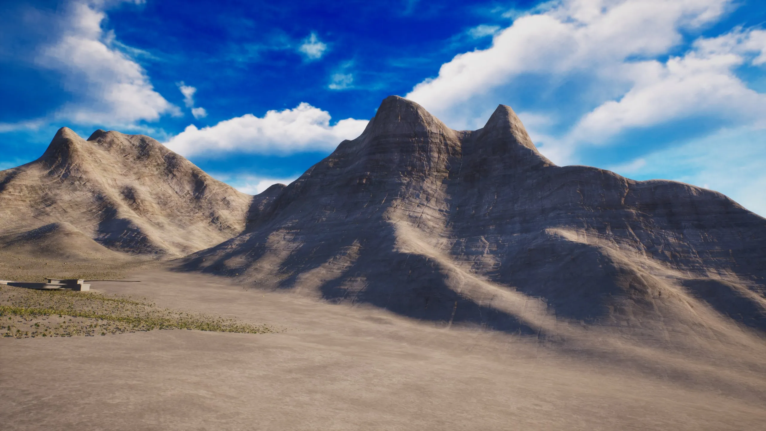 The peaks behind Astra