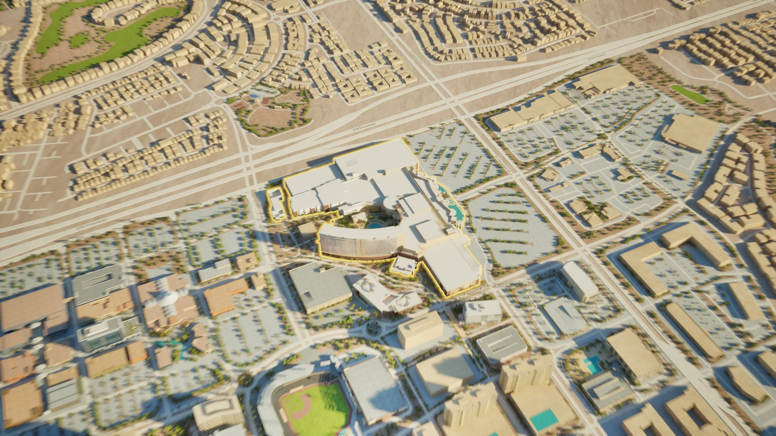 Summerlin — flight to Red Rock Casino